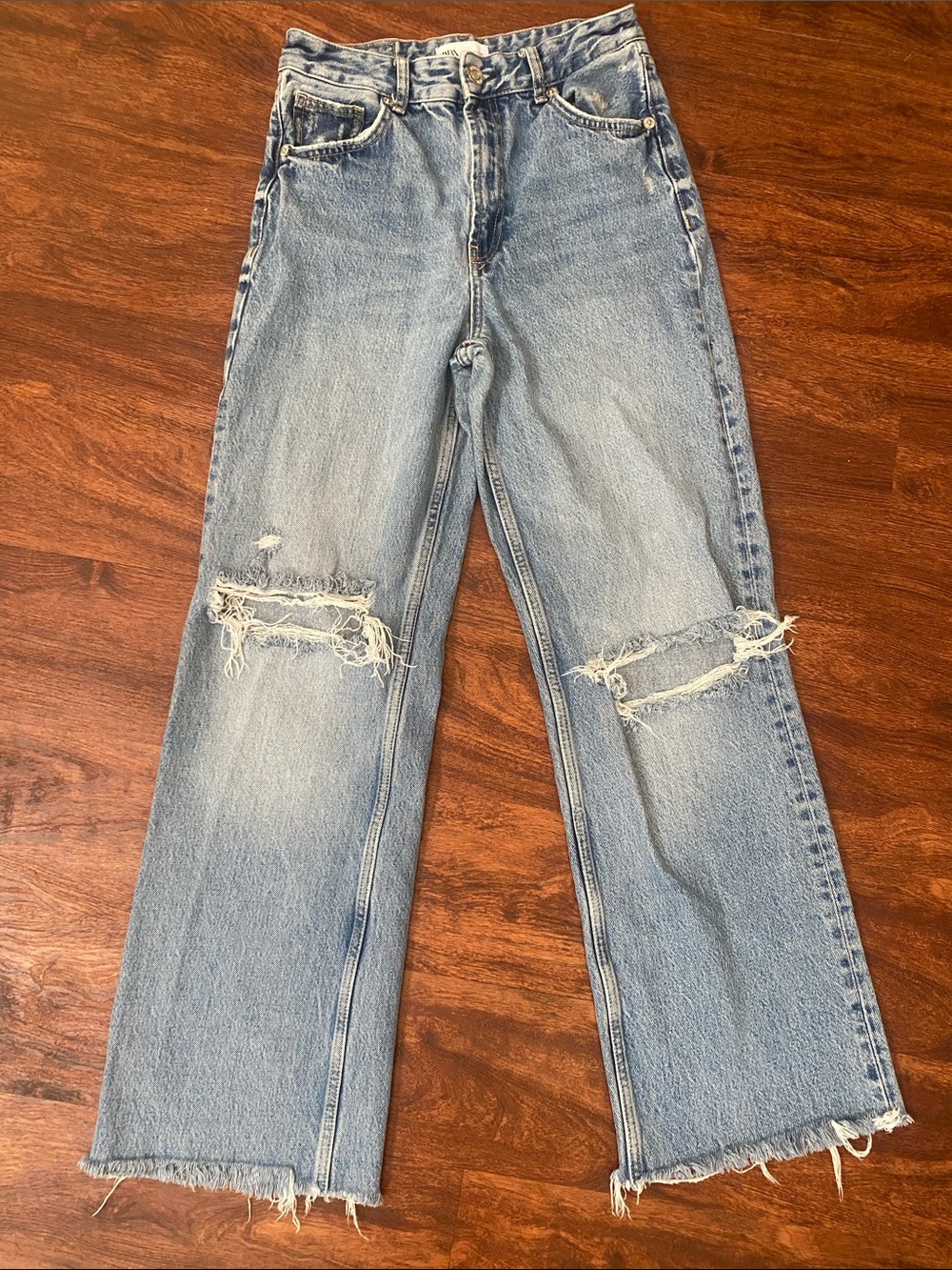 Zara wide leg jeans!